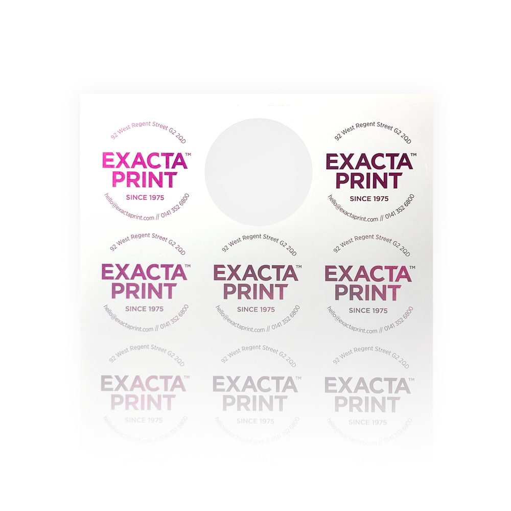 Exacta Print - Circular stickers + labels